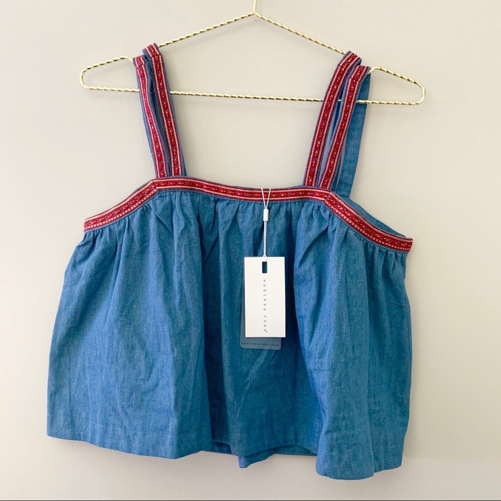 Endless Rose Jean Crop